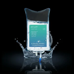 Myers Cocktail IV (Aloha Drip) bag, IV Ocean Therapy Honolulu